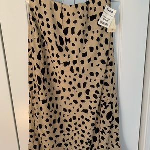 Animal print skirt
